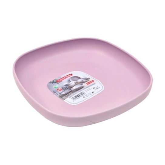 PRATO QUADRADO STILO CORES 13CM 300 ML PRATO QUADRADO STILO CORES 13CM 300 ML
