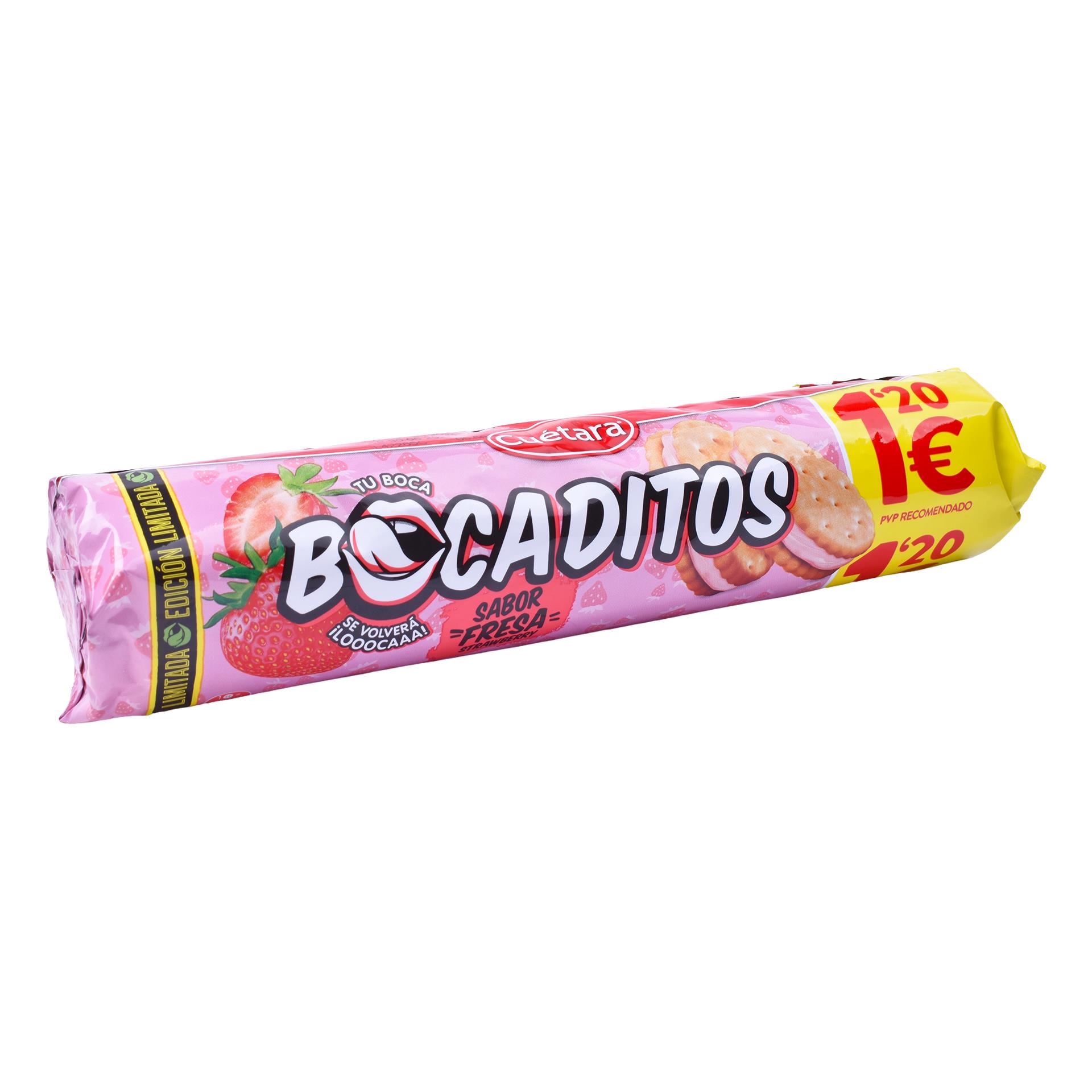 CUETARA BOCADITOS FRESA 150GR PV1.2 CUETARA BOCADITOS FRESA 150GR PV1.2