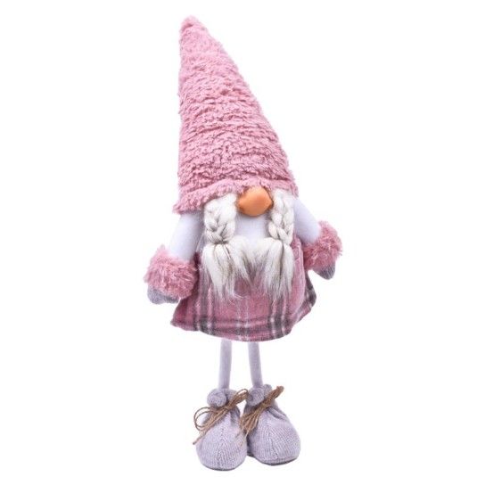 GNOMO CHAPEU ROSA 75CM 2 GNOMO CHAPEU ROSA 75CM 2