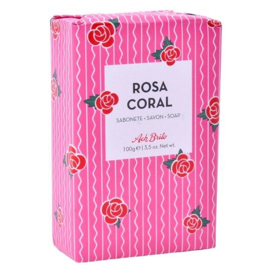 SABONETE ROSA CORAL 100GR SABONETE ROSA CORAL 100GR