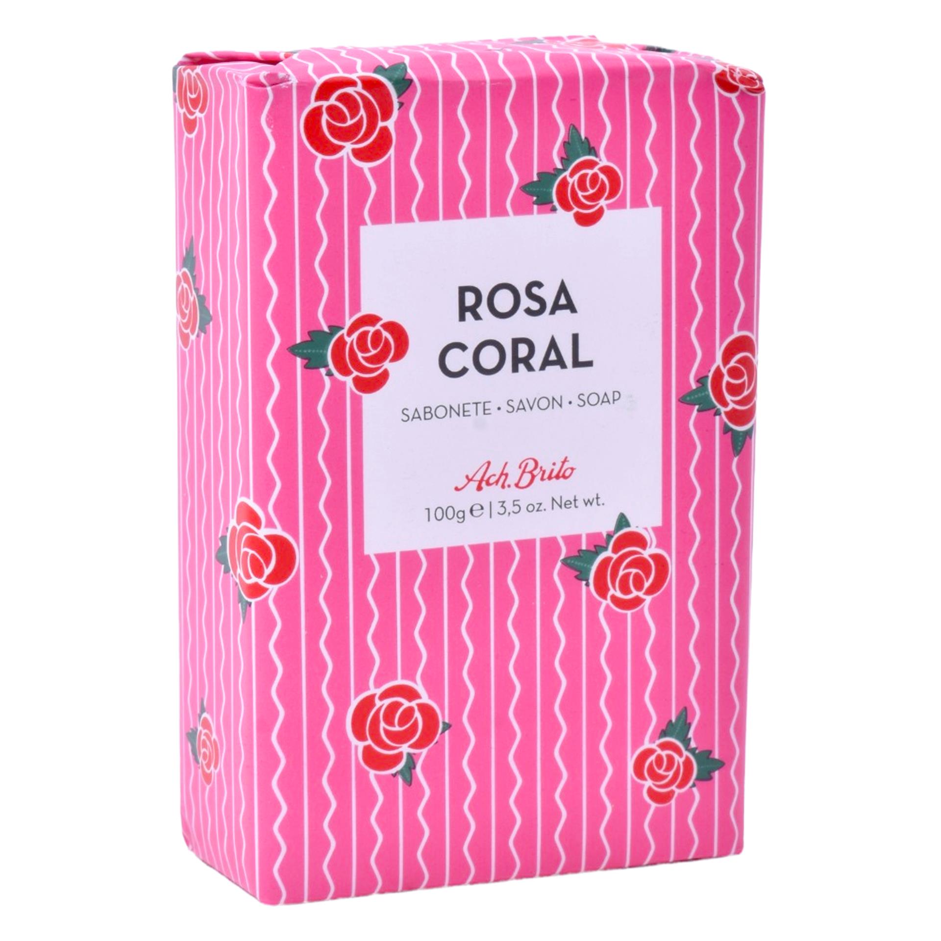 SABONETE ROSA CORAL 100GR SABONETE ROSA CORAL 100GR
