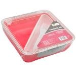 PLASTICO LANCHEIRA C/COMPART 163285 CX24