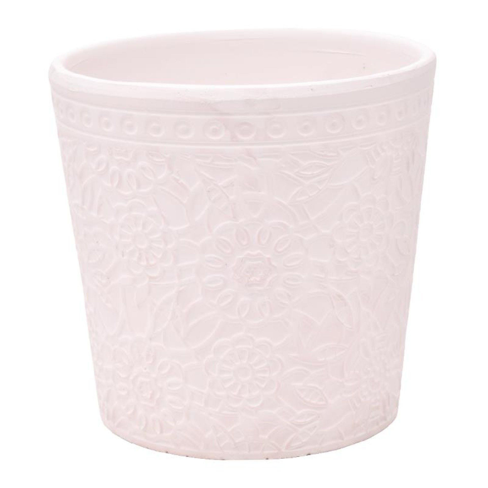 VASO CERAMICA BRANCO 25215