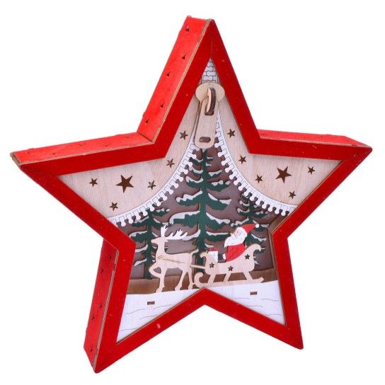 DECOR. ESTRELA NATAL LUZ 1785-572 CX48 DECOR. ESTRELA NATAL LUZ 1785-572 CX48