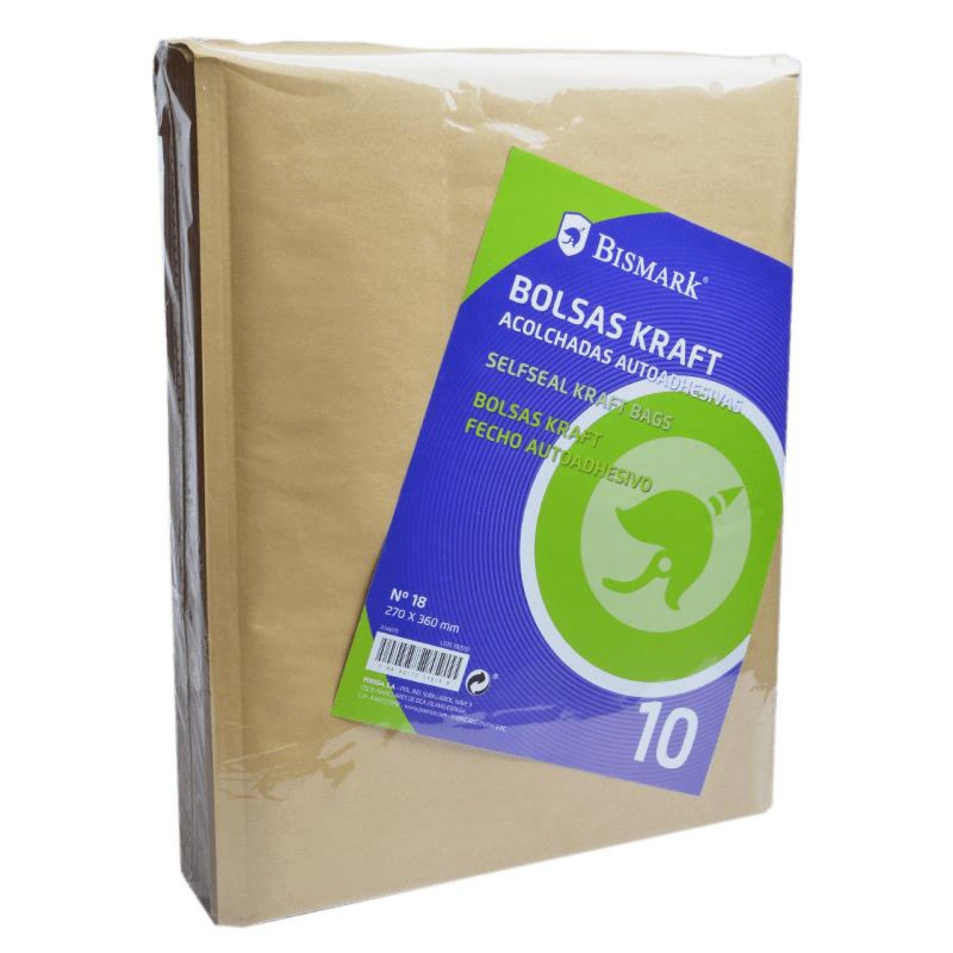 ENVELOPE ALMOFADADO Nº 18 270X360MM 10UNID. ENVELOPE ALMOFADADO Nº 18 270X360MM 10UNID.