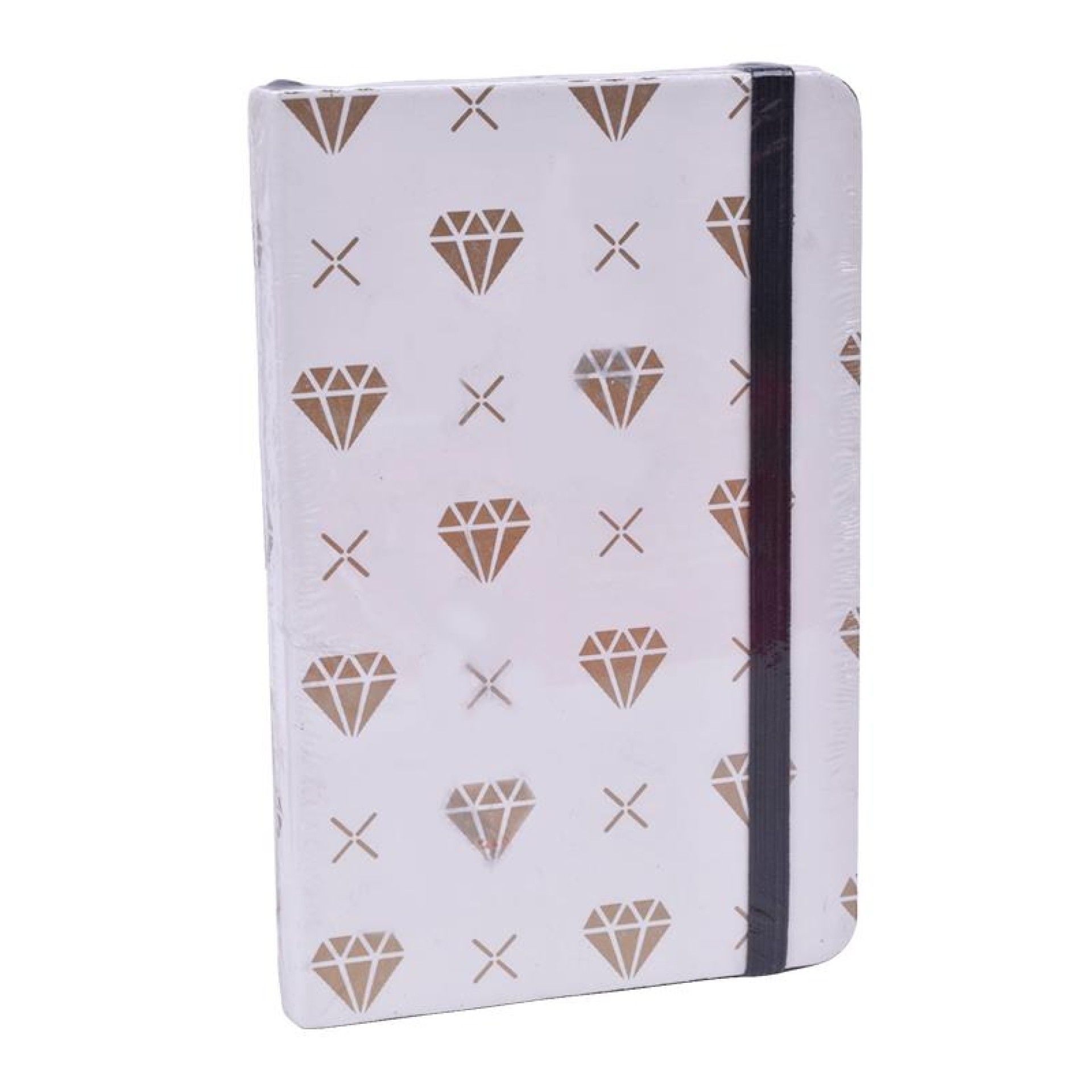 NOTEBOOK 90X140 GOLD WHITE NOTEBOOK 90X140 GOLD WHITE