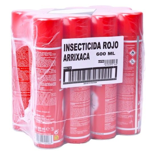 INSETICIDA ARRIXACA VERMELHO 600ML INSETICIDA ARRIXACA VERMELHO 600ML