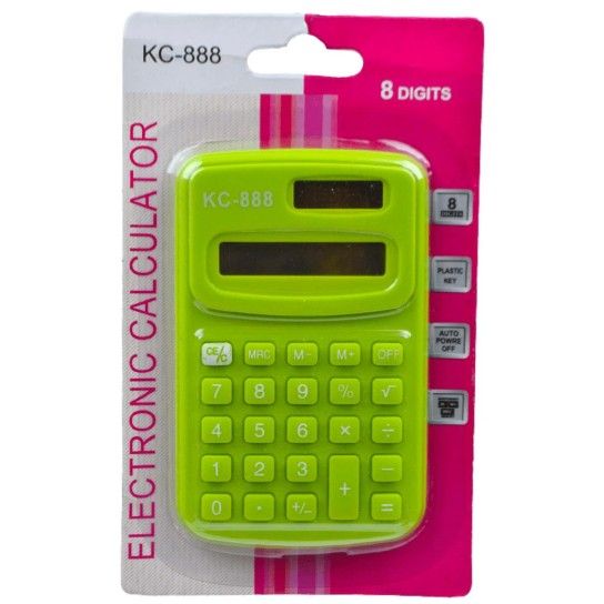 CALCULADORA 8 DIGITOS 1610-019-02 CALCULADORA 8 DIGITOS 1610-019-02