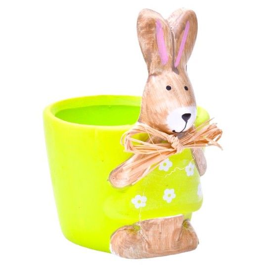 COELHO C/VASO 12X8CM 2845-004 CX72 COELHO C/VASO 12X8CM 2845-004 CX72