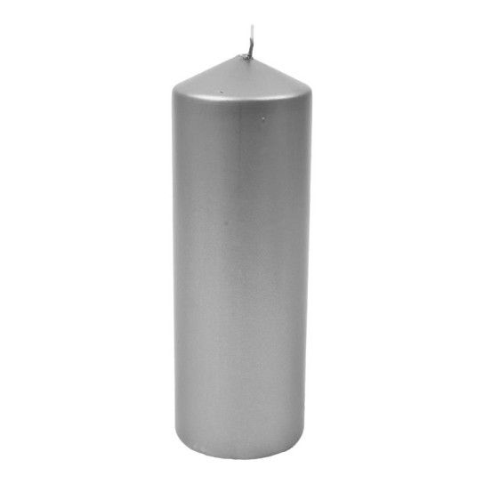 VELA PRATEADA 20CM CX4
