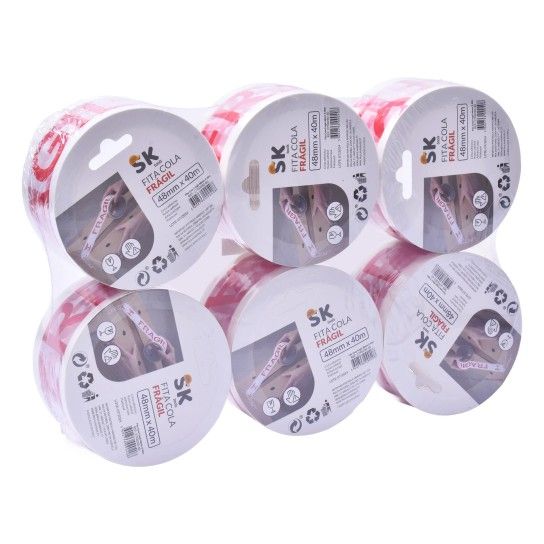 FITA COLA FRAG 48MMX40M 2796090-40 CX72 FITA COLA FRAG 48MMX40M 2796090-40 CX72