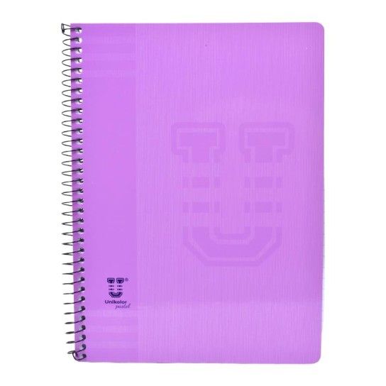 CADERNO ESPIRAL A5 PASTEL 80FLS PAUTADO CADERNO ESPIRAL A5 PASTEL 80FLS PAUTADO