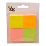 BLOCO NOT 4 UN 100F 7,6X7,6 2687-061