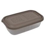PLASTICO CAIXA RET. 600ML ELEGANCE C. SORT