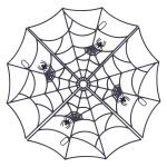 TEIA ARANHA HALL 61,5CM 2931-101 CX144