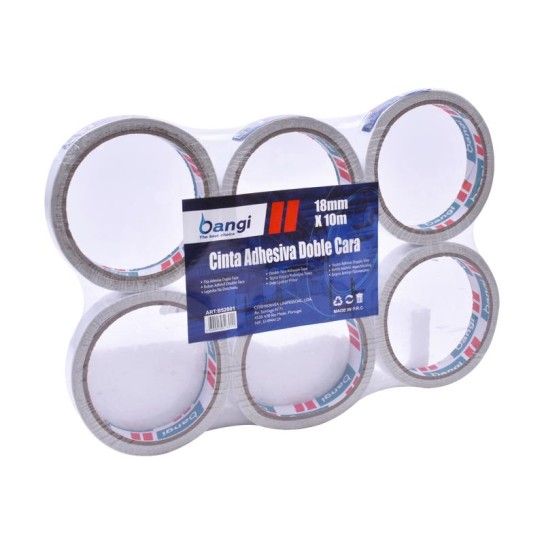 FITA DUPLA FACE 10MX1.8CM B52801 CX6 FITA DUPLA FACE 10MX1.8CM B52801 CX6