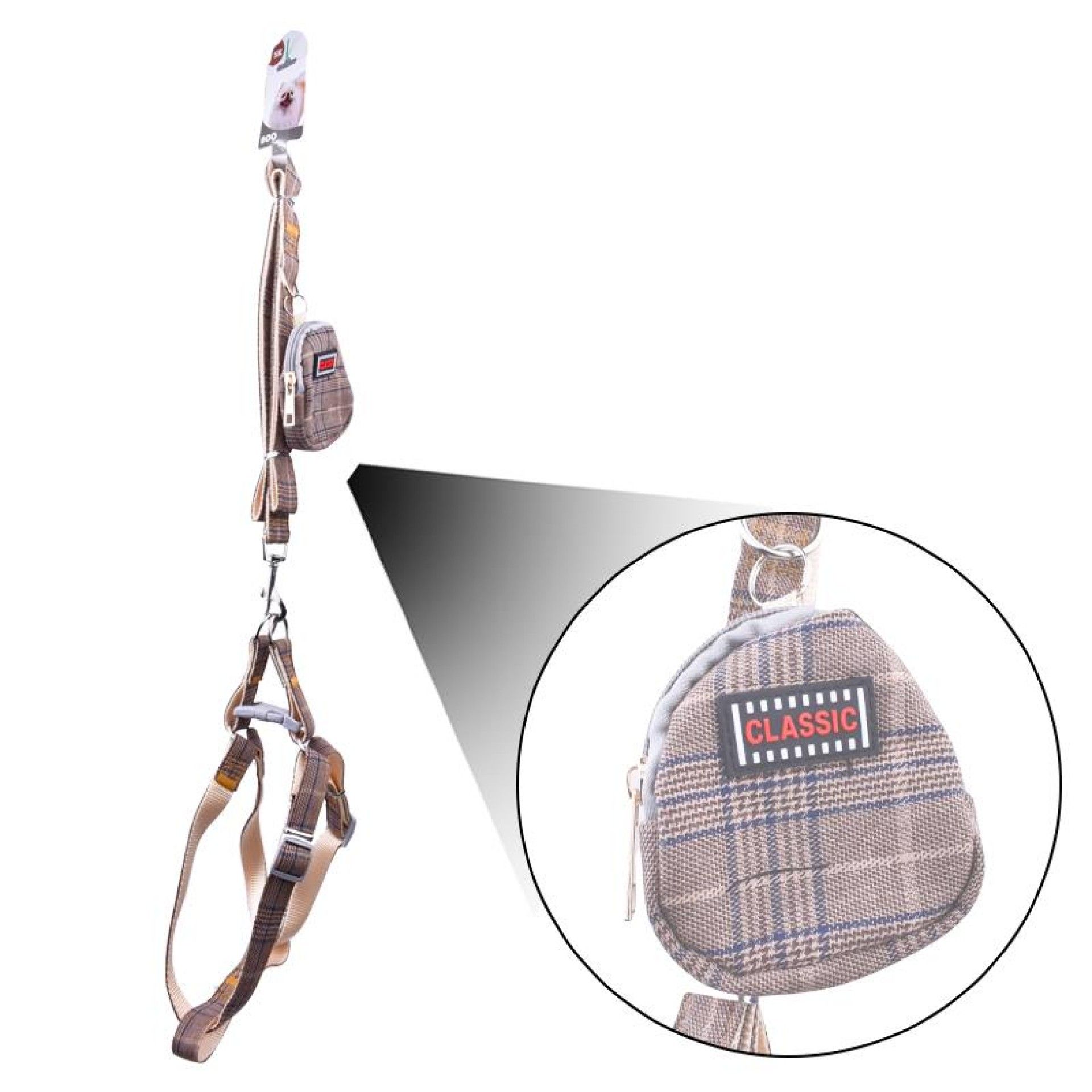 PEITORAL + TRELA ANIMAL 2548-004-S CX240