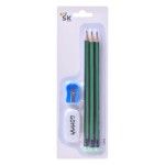 SET 3 LAPIS+BORRACHA+AFIA 2556-203 CX288