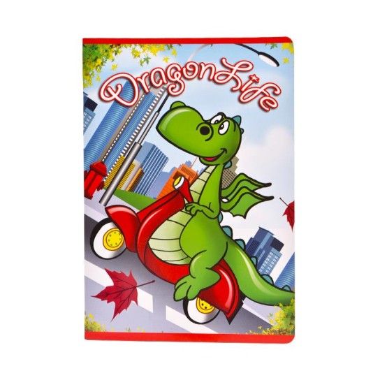 CADERNO AGR A5 40F PAUT DRAGON CADERNO AGR A5 40F PAUT DRAGON