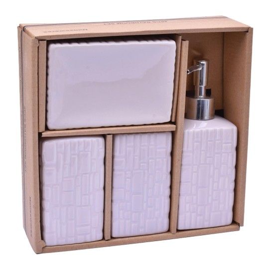 CONJ BANHO 4 PCS 1207-017 CX24 CONJ BANHO 4 PCS 1207-017 CX24