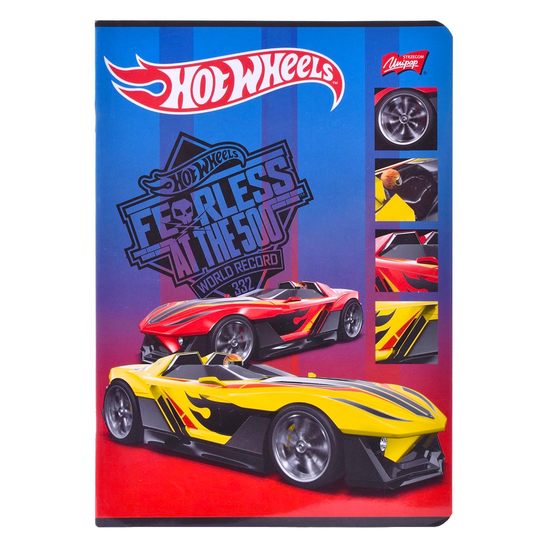 CADERNO AGRAF A5 40FLS HOT WEELS PAUT.