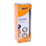 CANETA BIC CRISTAL EXACT PRETO 20UNI