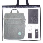 BOLSA + 2 PORTA CHAVES + CARTEIRA