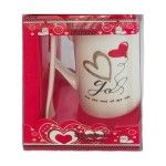 SET CANECA E COLHER 8X11,6 2645-107 CX72
