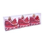 PENDURANTE TRENO NATAL 7CM 3UN 3CORES