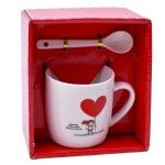 SET CANECA E COLHER 7,2X7,2 2645-109-14 CX120