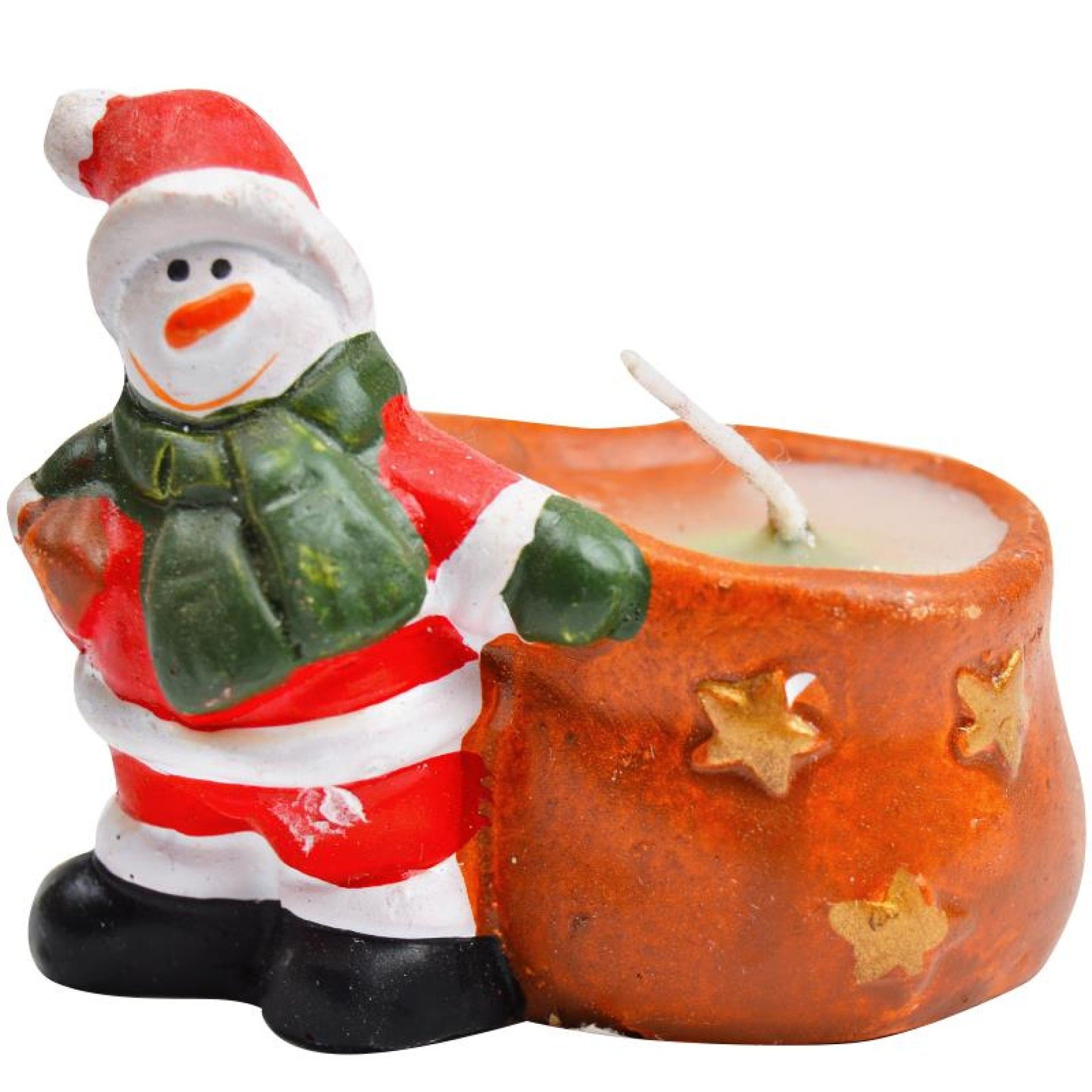 NATAL VASO DEC. C/ VELA AC-16798 NATAL VASO DEC. C/ VELA AC-16798