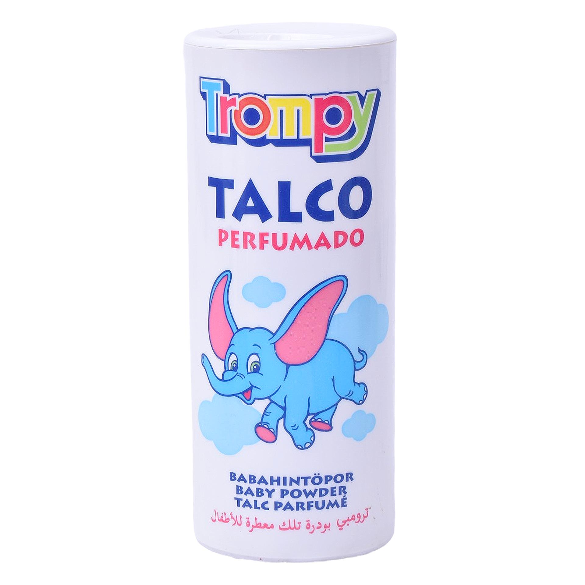 PÓ TALCO TROMPY 250G PERFUMADO CX12UD PÓ TALCO TROMPY 250G PERFUMADO CX12UD