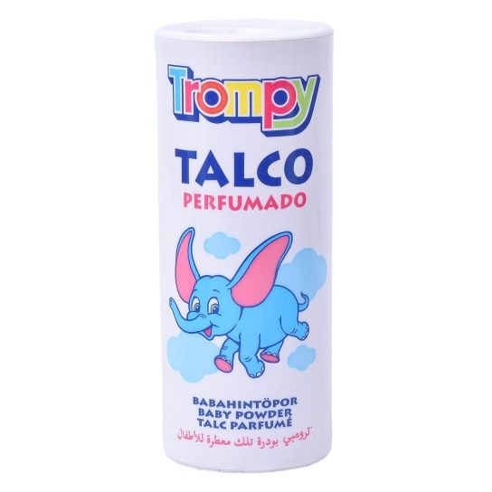 PÓ TALCO TROMPY 250G PERFUMADO CX12UD PÓ TALCO TROMPY 250G PERFUMADO CX12UD