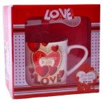 SET CANECA E COLHER 8,2X6,8 2645-108-02 CX96