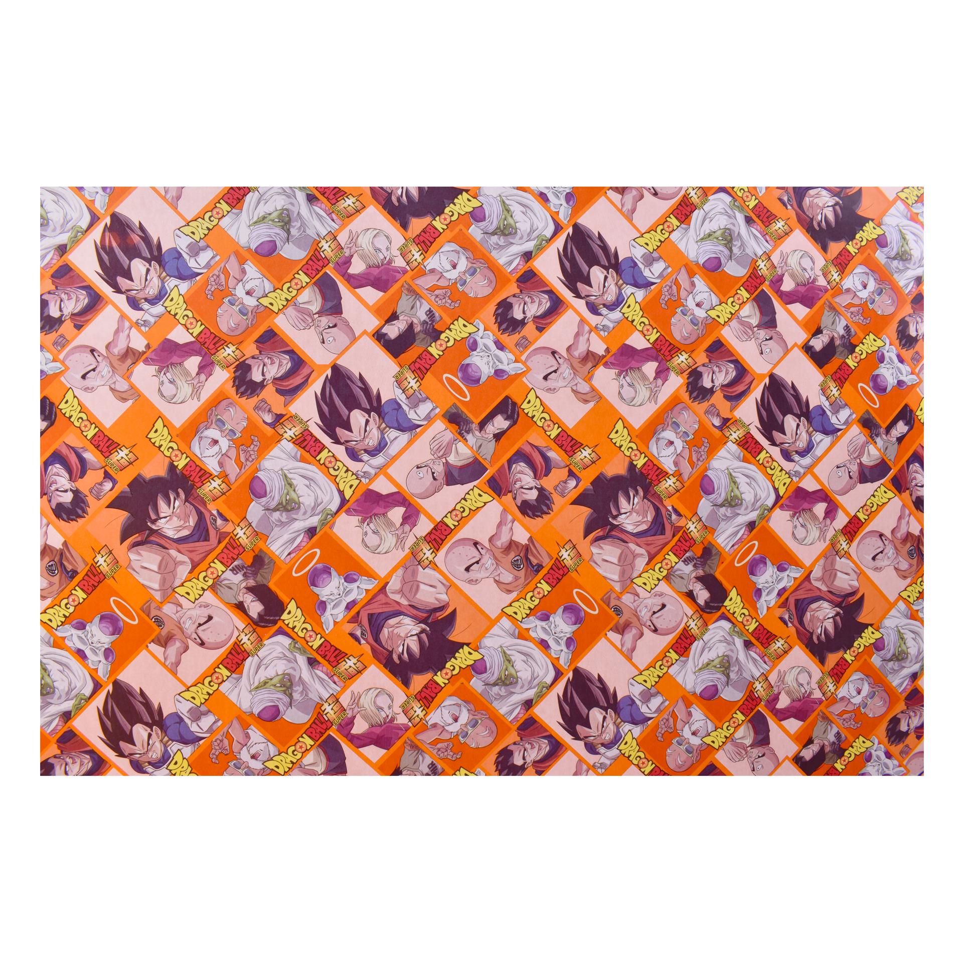 PAPEL EMBRULHO DRAGON BALL 70200CM PAPEL EMBRULHO DRAGON BALL 70200CM