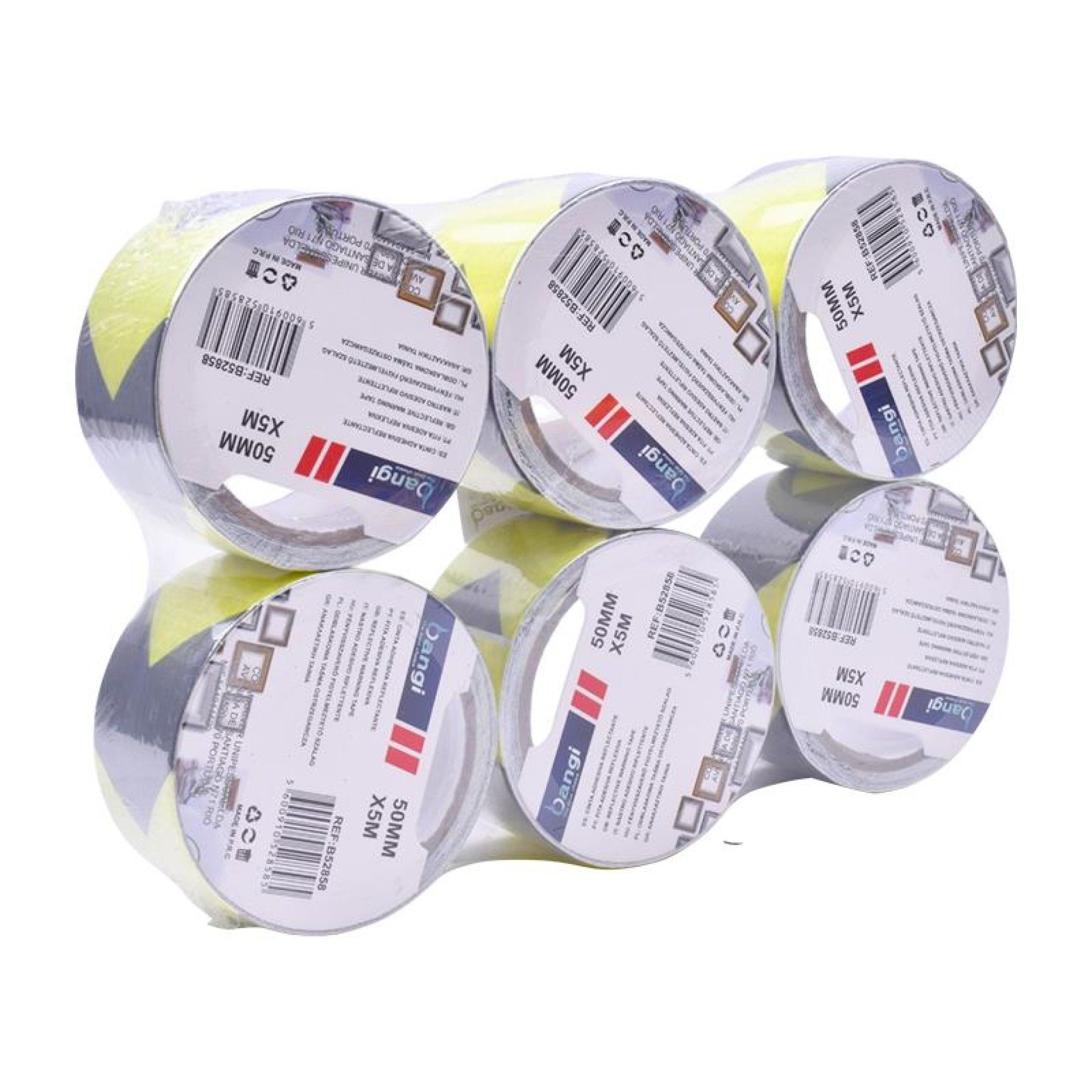 FITA ADESIVA SINALIZAÇAO 50MMX5M CX6 FITA ADESIVA SINALIZAÇAO 50MMX5M CX6