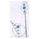 COROA C/ VARINHA MAG 7X12CM 2727-521 CX480