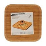 TABUA BAMBU QUADRADA 25X25CM 55073