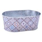 VASO METAL OVAL 12429 CX24 VASO METAL OVAL 12429 CX24