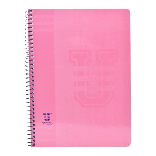 CADERNO ESPIRAL A5 PASTEL 80FLS PAUTADO CADERNO ESPIRAL A5 PASTEL 80FLS PAUTADO