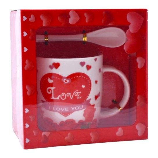 SET CANECA E COLHER 8,5X9 2645-110-02 CX72 SET CANECA E COLHER 8,5X9 2645-110-02 CX72
