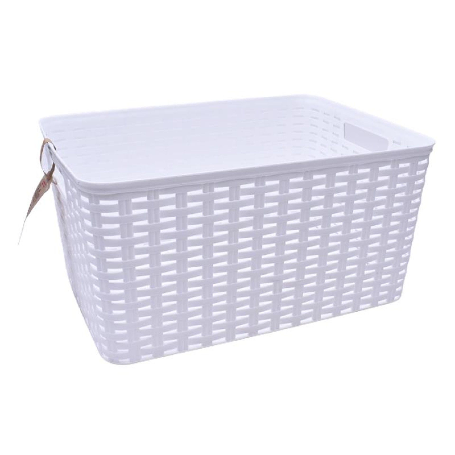 CESTO RATTAN PLASTICO Nº 3 10L 12222 CESTO RATTAN PLASTICO Nº 3 10L 12222