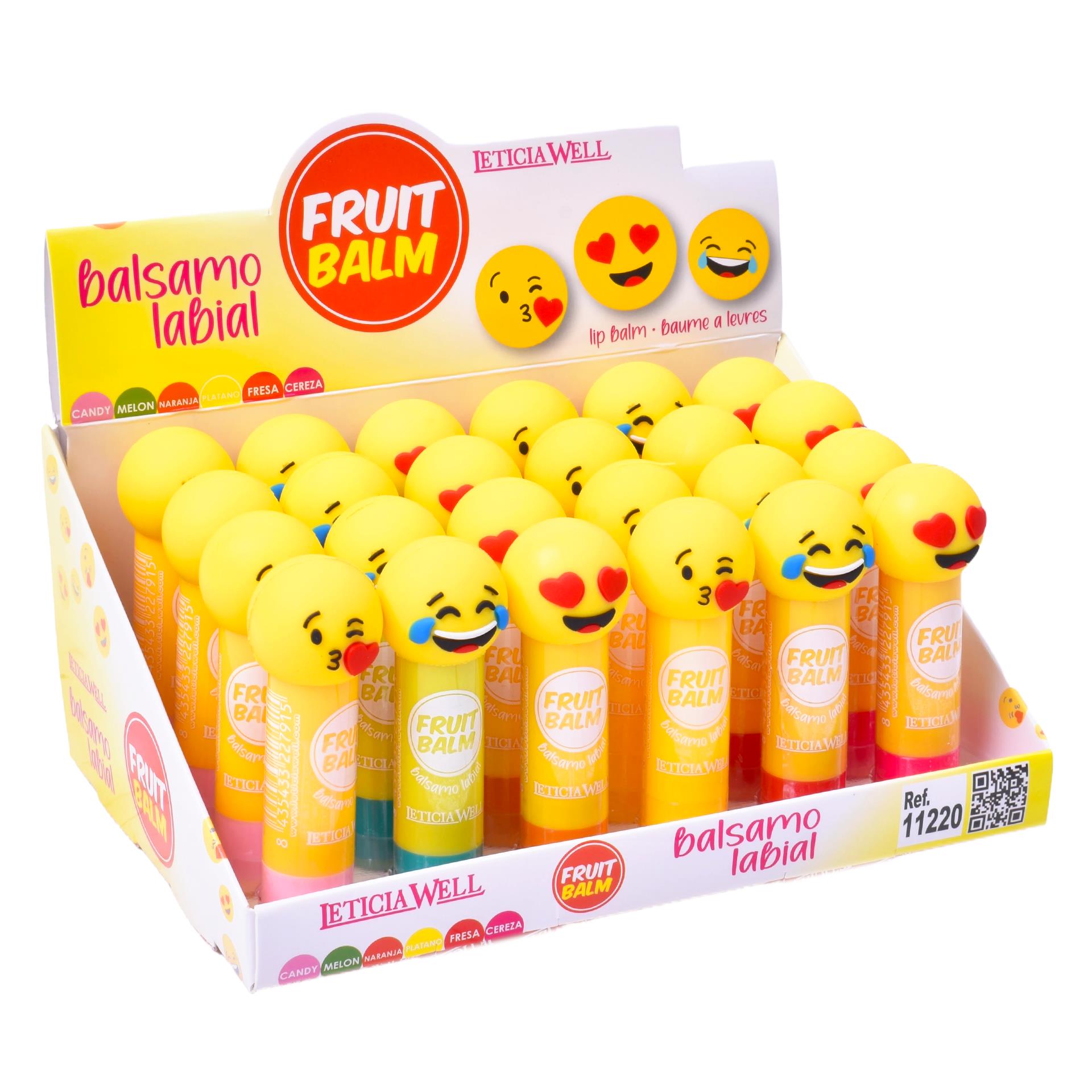 BALSAMO LABIAL FRUIT EMOJI 24UN 11220 BALSAMO LABIAL FRUIT EMOJI 24UN 11220