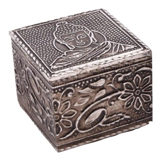 CAIXA MADEIRA QUAD DEC 5X5X4.2CM CX75685 CAIXA MADEIRA QUAD DEC 5X5X4.2CM CX75685