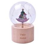 BOLA C/LUZ NATAL 12,5X7X7CM2668-004-N1CX72