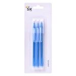CANETA GEL 3UN 14CM 2556-012-03 CX288