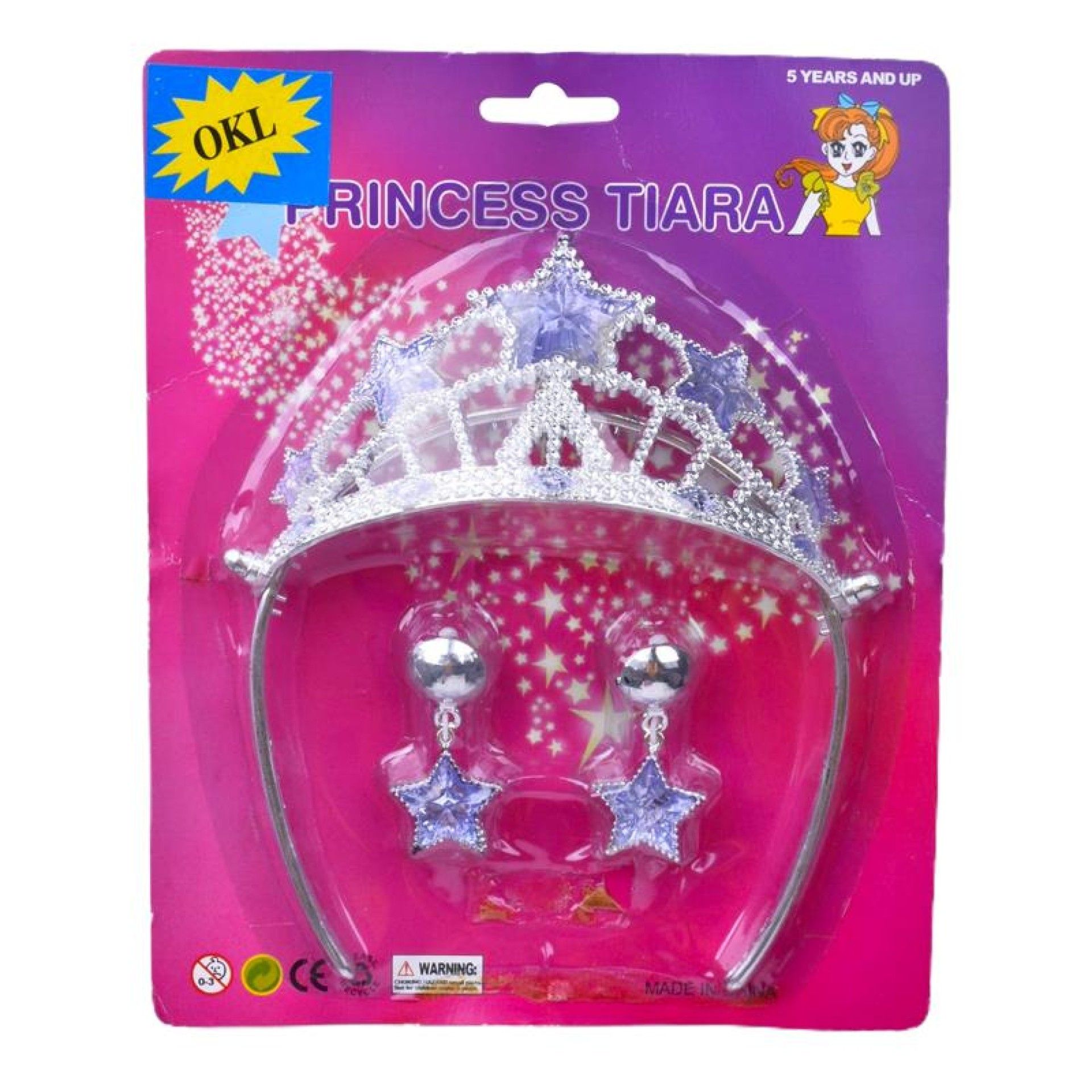 BRINQ. TIARA PRINCESA C/ ACESS.