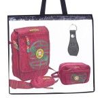 BOLSA + PORTA CHAVES + NECESSAIRE
