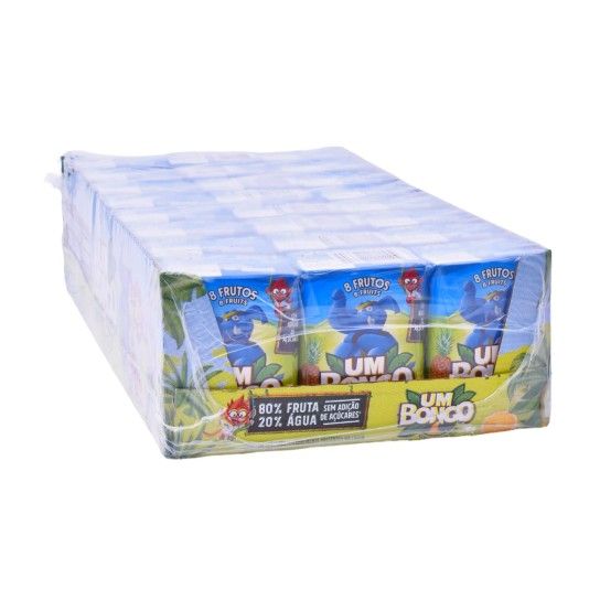 SUMO BONGO MULTIFRUTO 8X3X200ML SUMO BONGO MULTIFRUTO 8X3X200ML