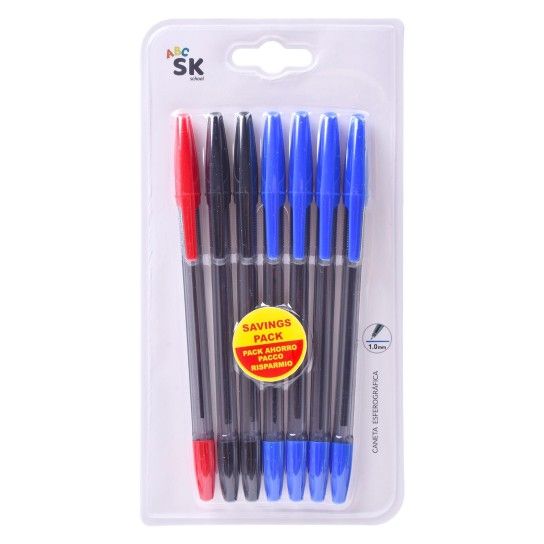 CANETA ESF 7UN 15,8CM 2681-002 CX144 CANETA ESF 7UN 15,8CM 2681-002 CX144
